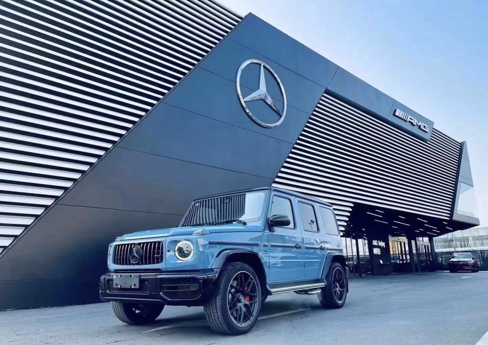 巅峰之上,仍需仰望,奔驰 g63 amg 蓝音爵士版_腾讯新闻