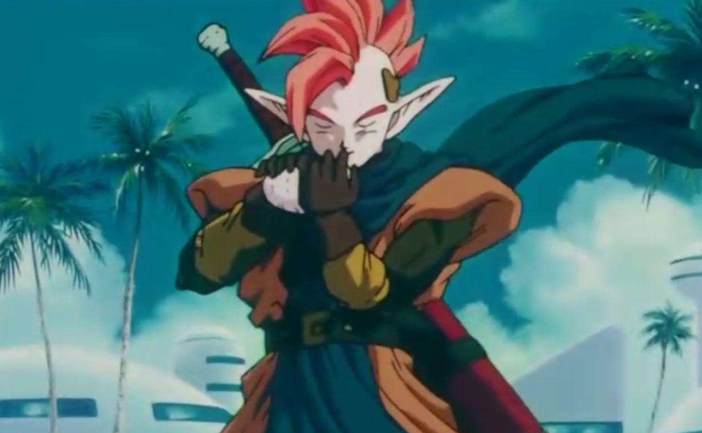 勇士塔皮欧和特南克斯在tv动漫中,没有剑的来历说明,但是在龙珠剧场版