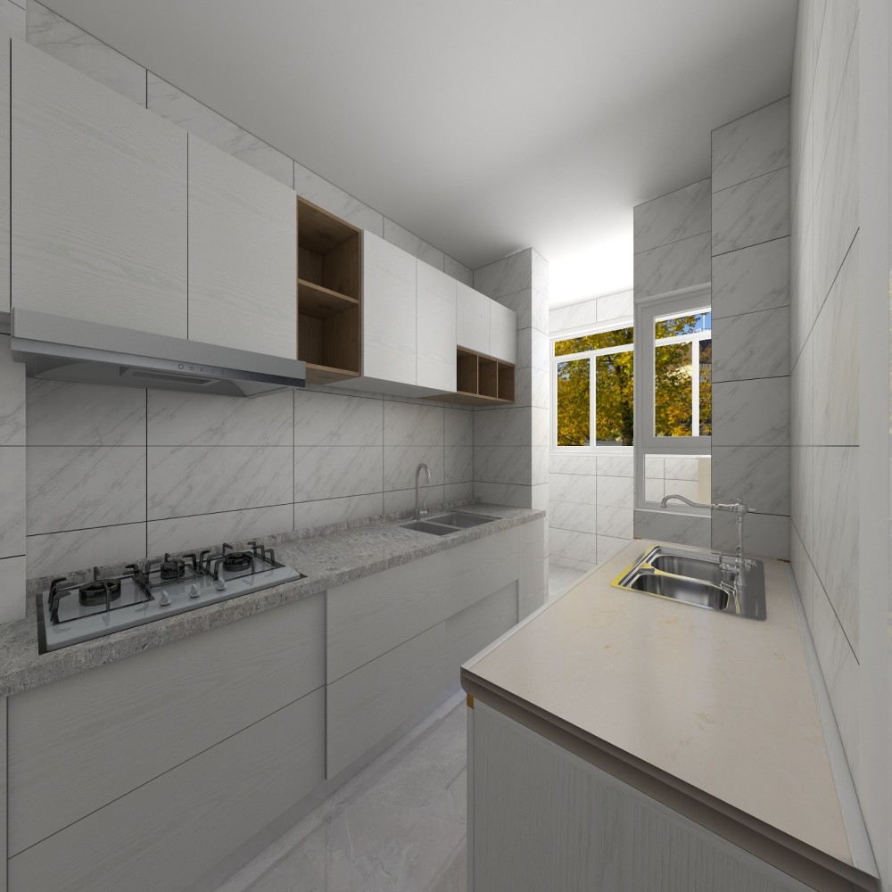 小户型玄关不做柜门,采光和空间感更好!