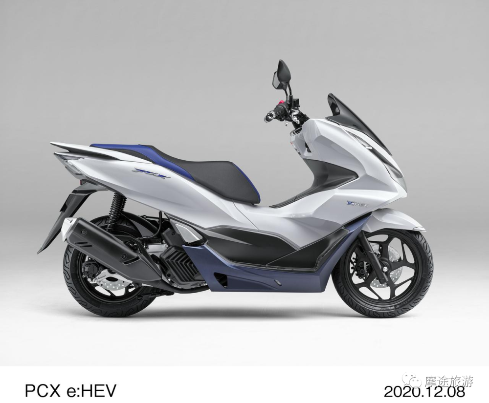 本田pcx混合动力踏板亮相125cc颠覆传统水冷旅跑