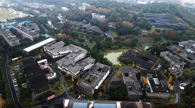 美院象山校区航拍