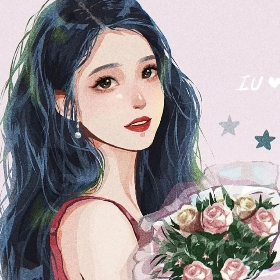 女团风手绘头像想要成为你众所周知的欢喜