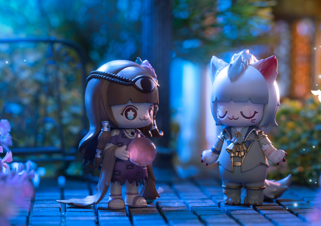 狼人杀盲盒正式发售 白狼王穿上帅气西装 子狐化身和风巫女 腾讯网