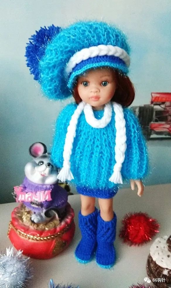 66钩针可爱娃衣大合集