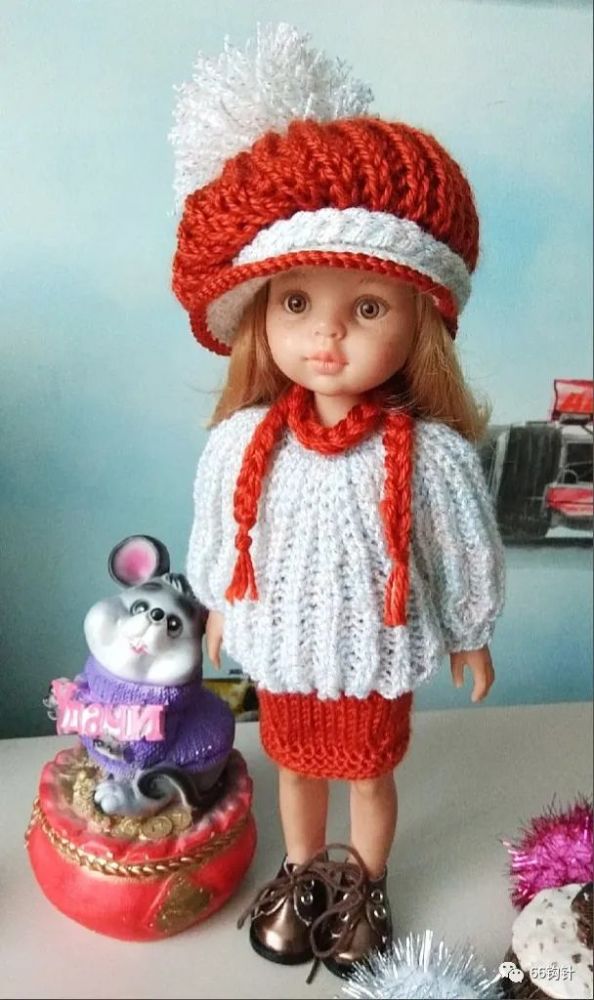 66钩针可爱娃衣大合集
