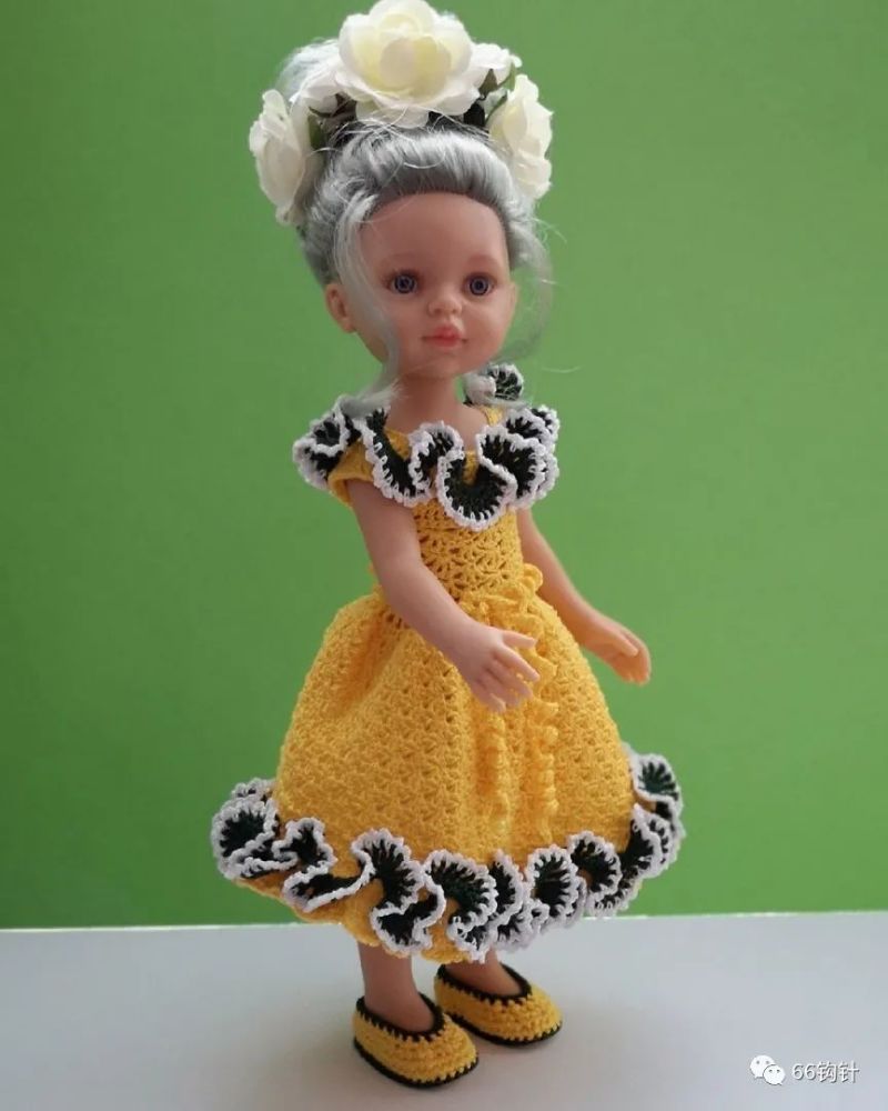 66钩针可爱娃衣大合集