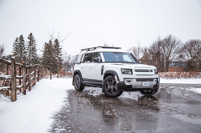 路虎卫士defender 110 p400:一改大老粗的形象_腾讯新闻