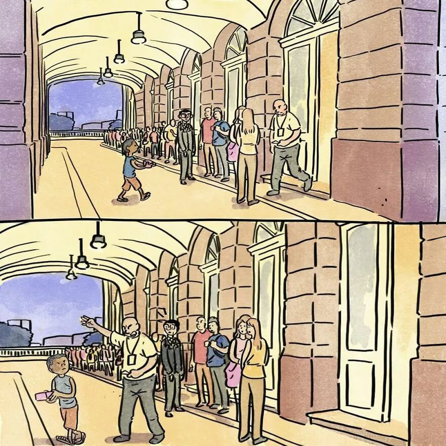 几幅简单的漫画 却让每一个看到的人心碎 腾讯新闻