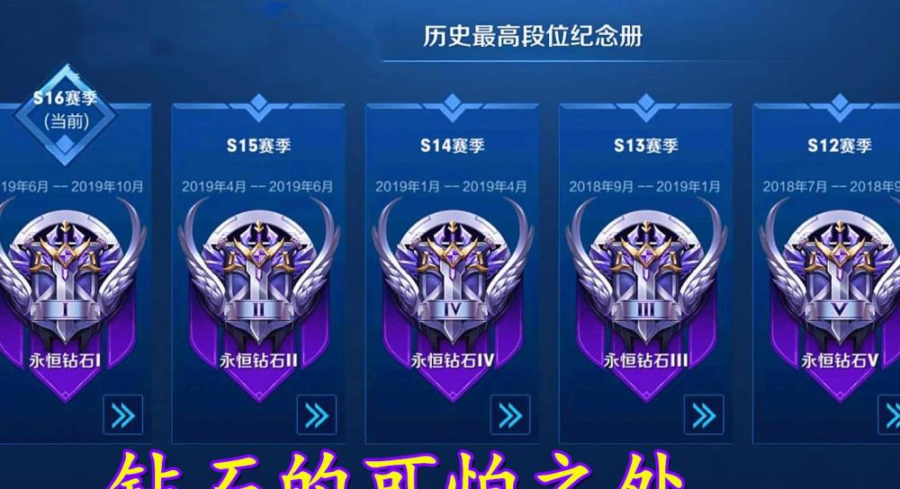 王者荣耀钻石的可怕之处这就是上不去分的原因自己浑然不知