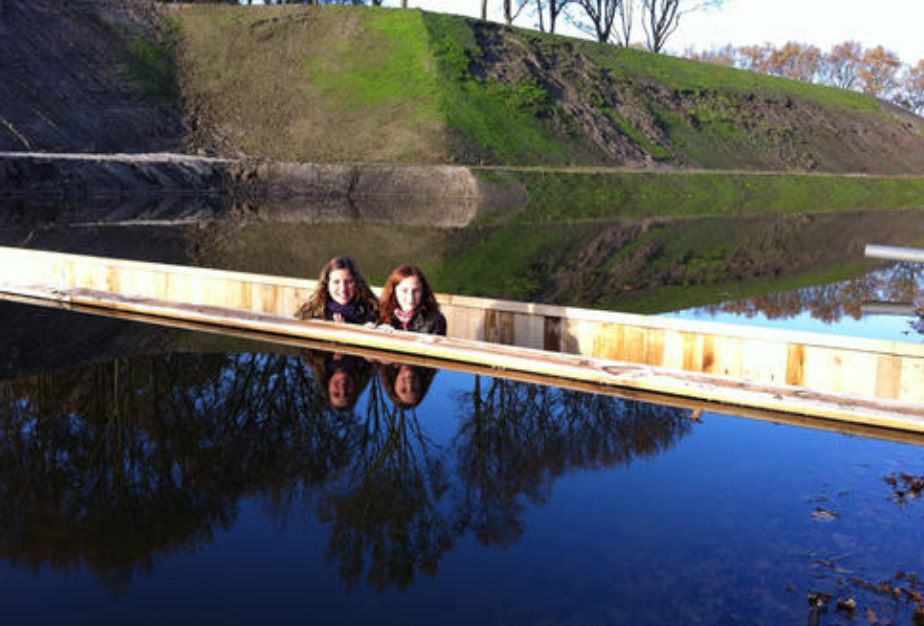 荷兰"透明桥",人在桥上走桥在水下藏,网友:这是图纸拿反了