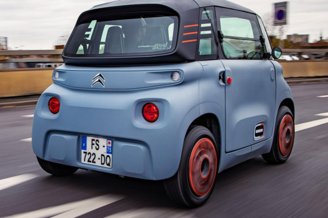 雪铁龙版的宏光mini外观很个性车头车尾长一样两门两座