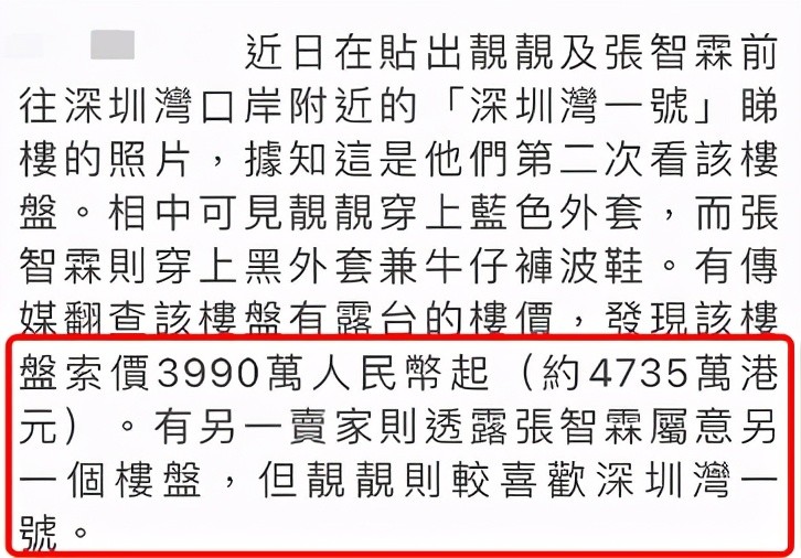 网传这一对澳籍华裔夫妇在深圳买房：袁咏仪看中3千万豪宅，张智霖不满起争执（组图） - 4