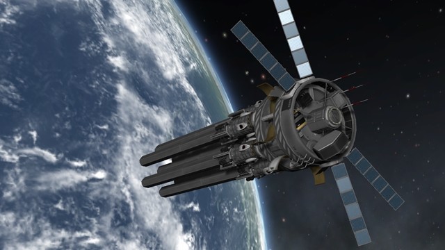 从天而降的掌法美国若隐若现的上帝之杖卫星武器