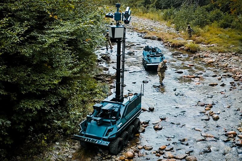 欧洲军火商研制出了侦察机器人