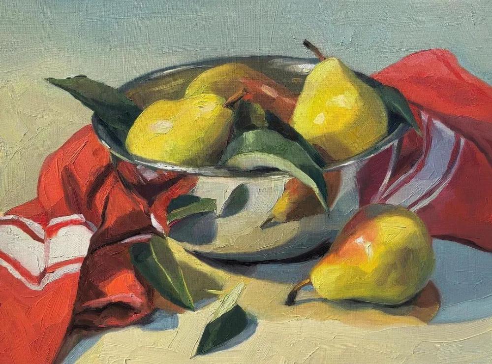 北京校尉美术带您欣赏色彩水果绘画作品!