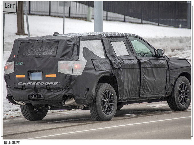 jeep大切诺基谍照曝光 推7座版车型,明年一季度就将亮相
