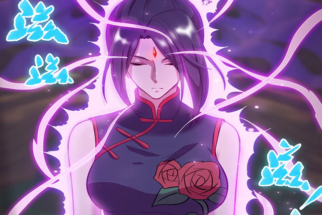 叶罗丽辛灵仙子已经黑化与之前有所不同脸上裂纹消失了