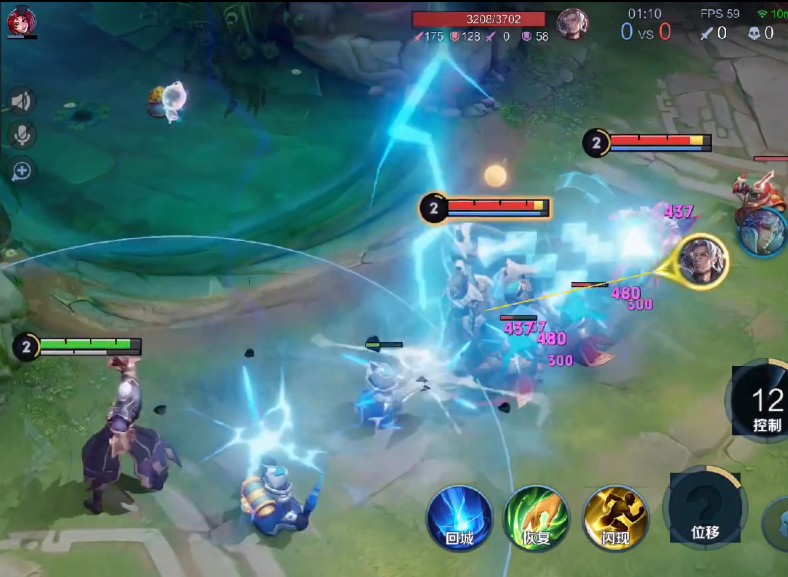 新英雄司空震技能一览双形态变身雷震子大招特效闪电五连鞭