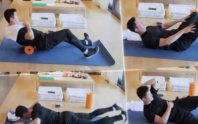 吴京在线教学健身课所有课时全部免费心疼谢楠秒变工具人