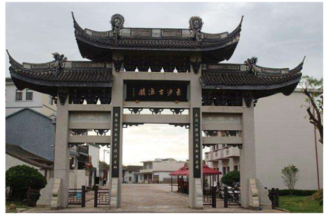 一座古老的渔镇东沙镇隐匿在江浙沪百年就位于岱山岛