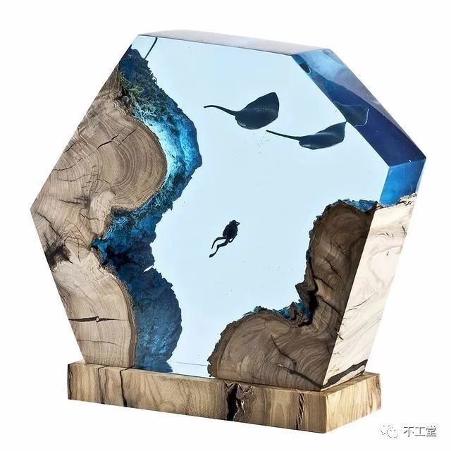树脂工艺品大师的失落海底世界