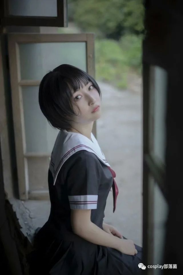 jk少女酷酷的暗黑风格