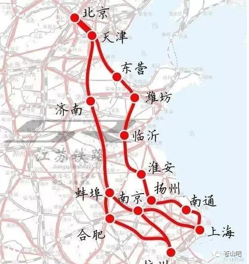 京沪高铁二线这一段已通车,兰陵人乘坐高铁更有盼头了!_腾讯新闻