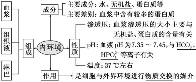 第五章植物生命活動的調節 知識點總結 第一章人體的內環境與穩態 一