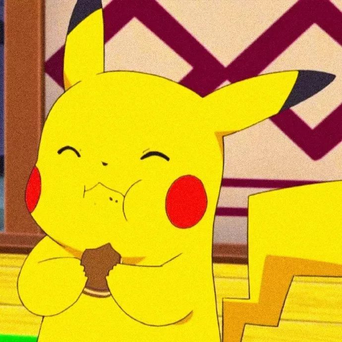 皮卡丘主题头像今天请你喝可乐希望你可爱又快乐