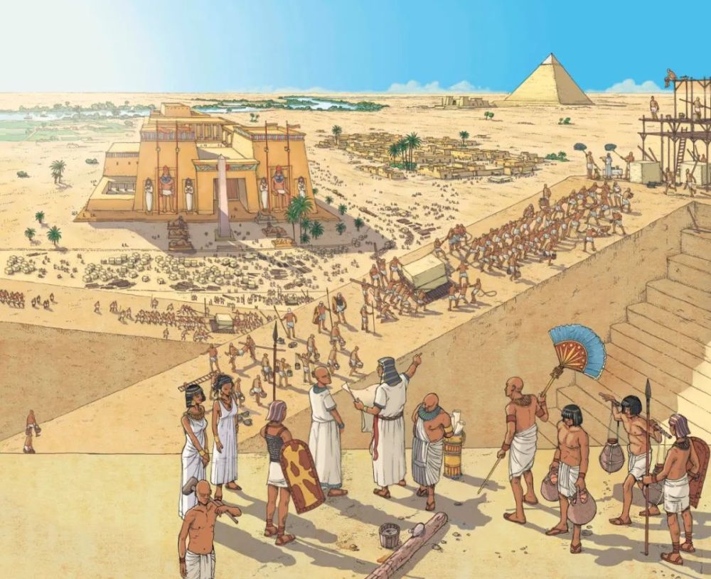 揭秘胡夫金字塔是如何建造的?_腾讯新闻