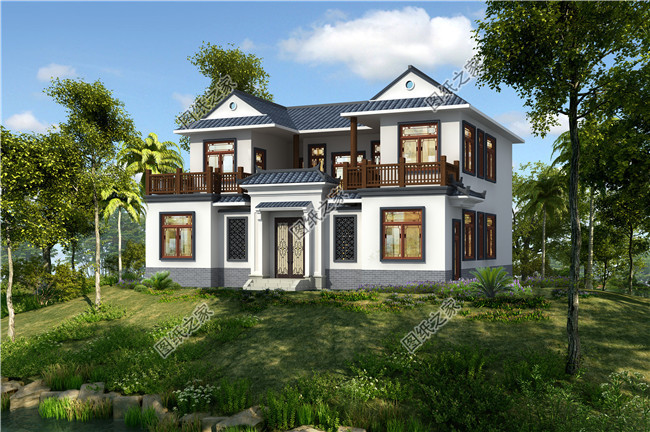 120平米左右农村小四合院设计,韵味十足,领略中式建筑的美_腾讯新闻