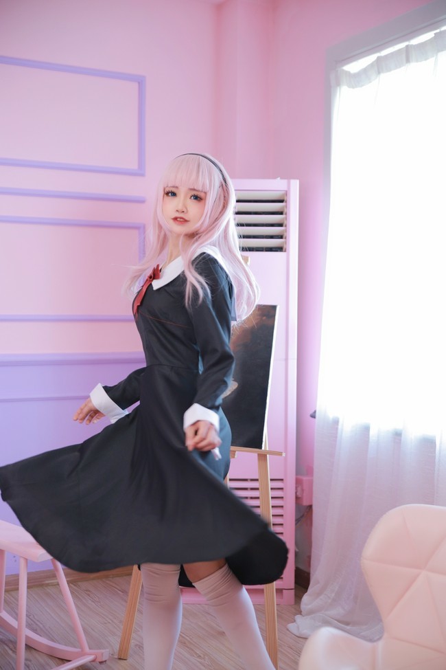 辉夜大小姐想让我告白藤原千花cosplay