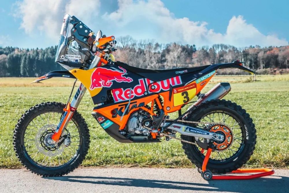 拉力车中的王者ktm2021款达喀尔赛车450rally展示