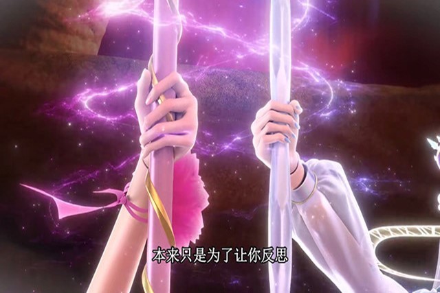 叶罗丽:原来灵公主也有权杖,粉红色的魔法棒,很适合她的身份_腾讯新闻