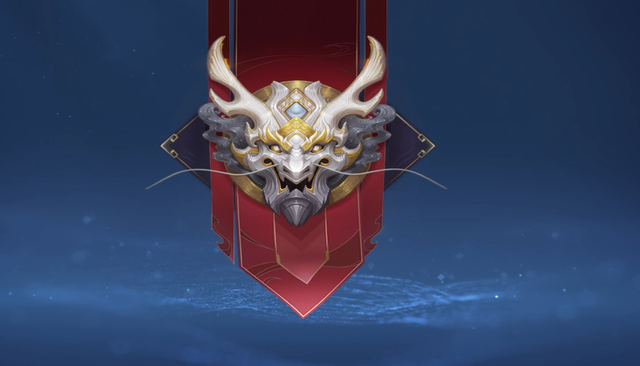 最后就是王者段位的新图标了,这个段位是没有剑了,直接变成了龙头.