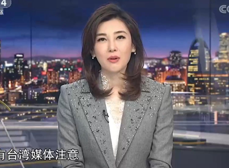 《海峡两岸》的节目调性比较严肃并且国际化视野宽阔,凭借李红出色的