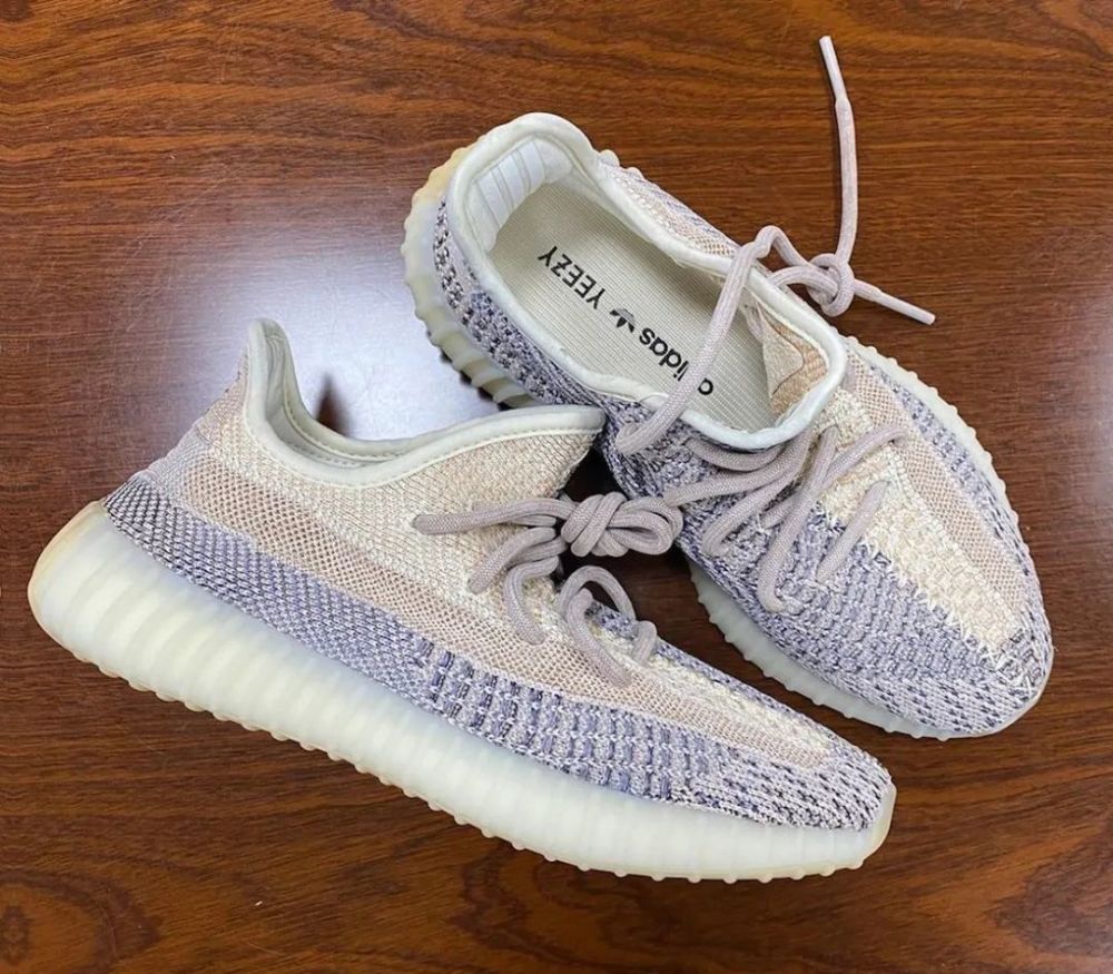 "灰珍珠"yeezy 350 v2 实物首次曝光!