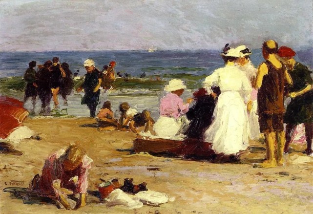 爱德华·亨利·波特斯特(edward·henry·potthast 1857年6月10日