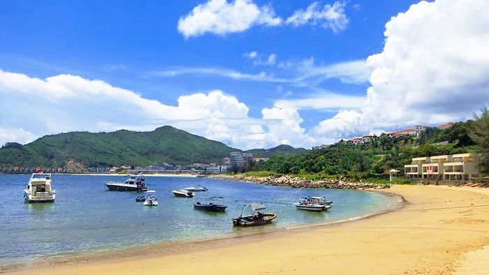 溪涌,羊畴湾,鹅公湾,下沙杨梅坑,上洞,官湖,沙鱼涌大鹿湾,狮子湾