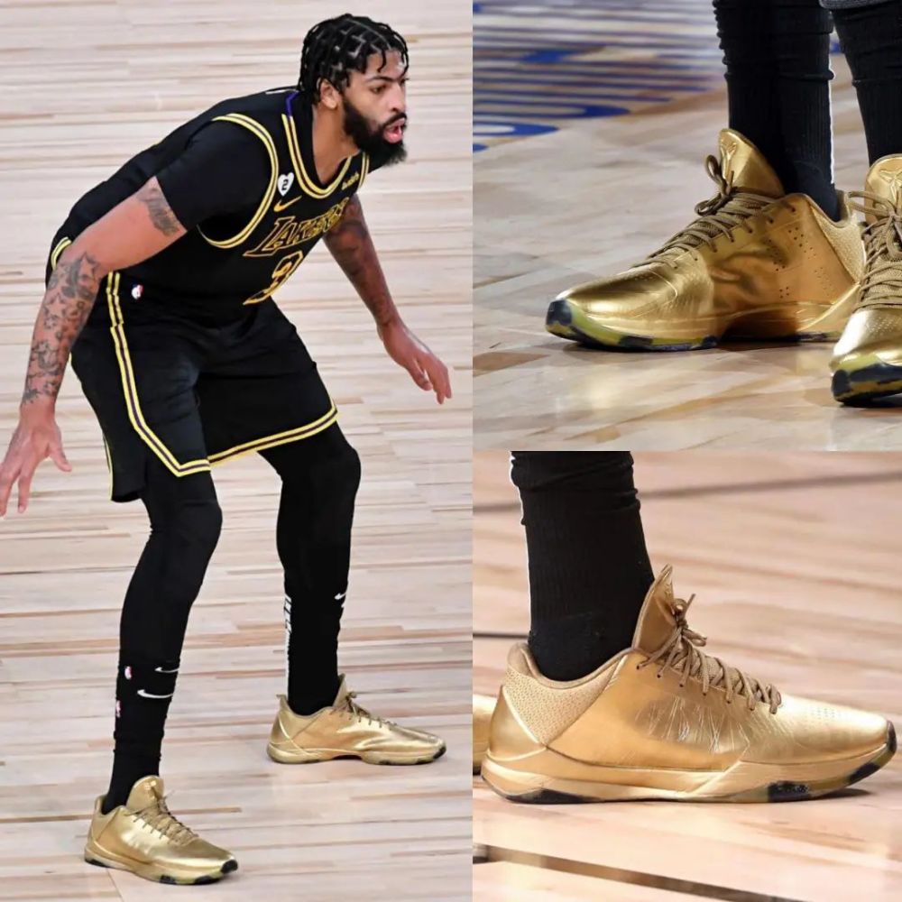 浓眉上脚了一双新球鞋!这双你绝对没见过…_腾讯新闻