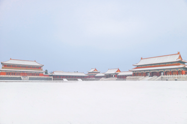 怎么拍出好看的无人故宫雪景壁纸 这篇故宫雪景拍摄教程告诉你 紫禁城 天安门 故宫 雪景 东华门