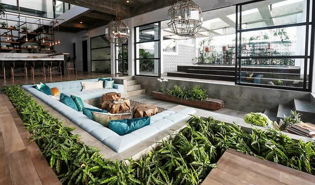 新颖的下沉式客厅创意!20个温馨又独特的家居空间