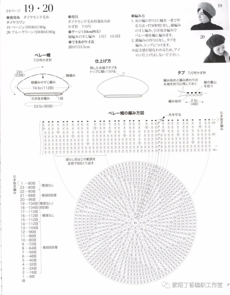 新款钩针帽 带帽檐 贝雷帽多种款式 腾讯新闻