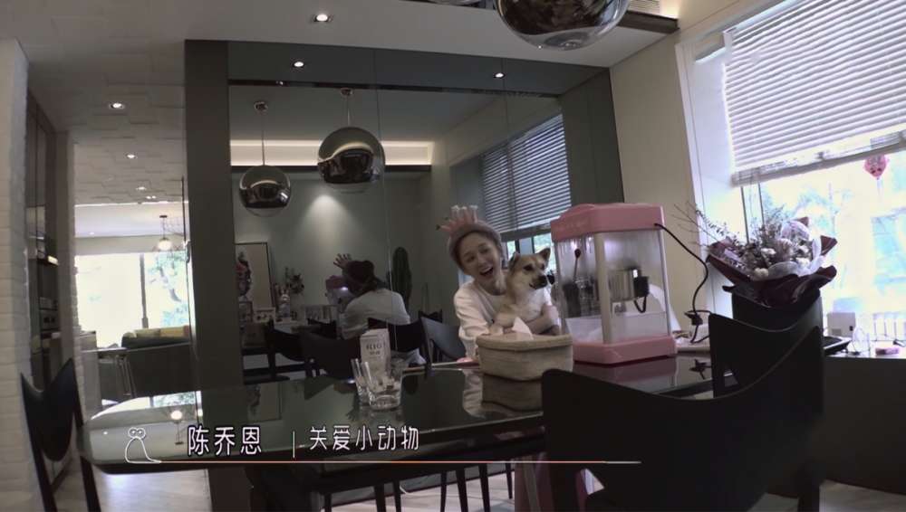 陈乔恩北京豪宅曝光一个人自在地生活柴米油盐也是享受