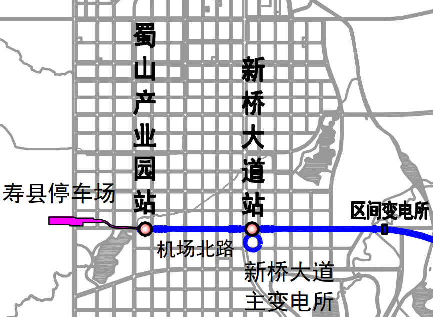 年底开建合肥新桥机场s1线具体线路和站点位置首次精确曝光
