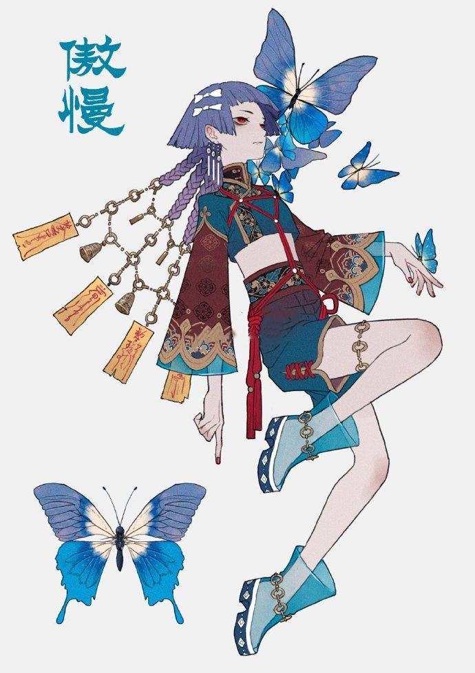 七宗罪拟人嫉妒和懒惰颜值最高暴怒还被铁链捆着