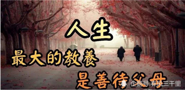 为什么说善待父母是一个人最好的福报?