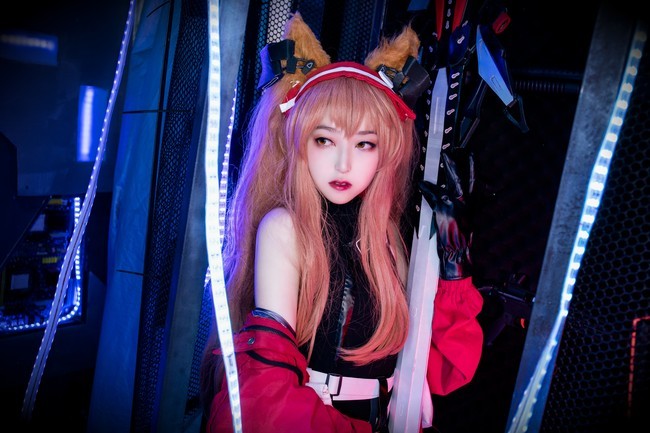 明日方舟安洁莉娜cosplay