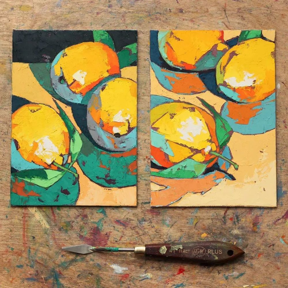 曾经刷爆朋友圈的【刮刀】大师,又有新作品啦～_腾讯新闻