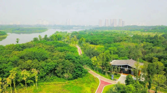成都青龙湖湿地公园二期又上新啦快来打卡吧